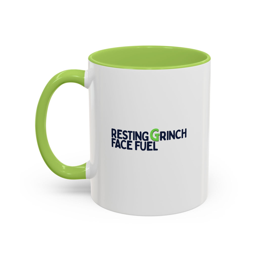 Resting Grinch Face Fuel 11oz Mug