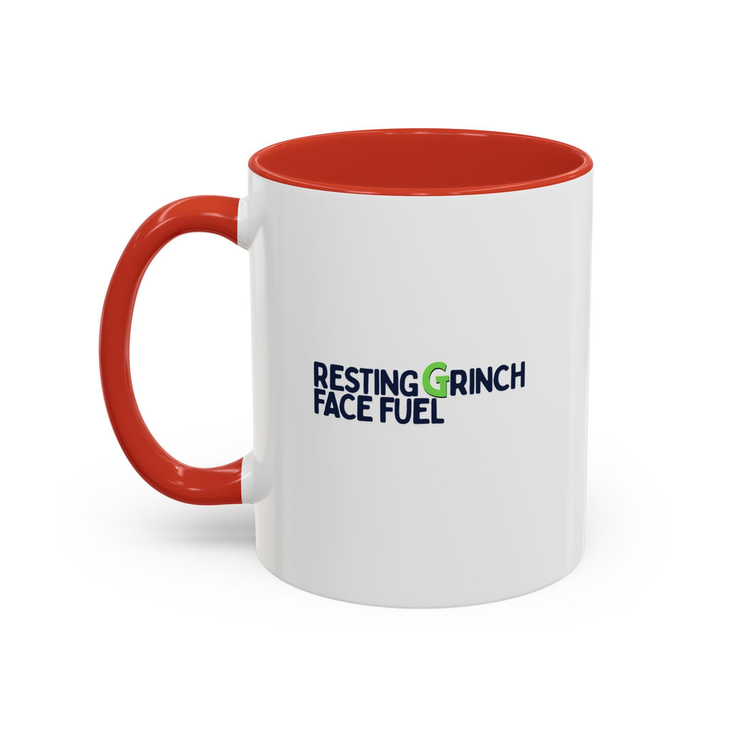 Resting Grinch Face Fuel 11oz Mug