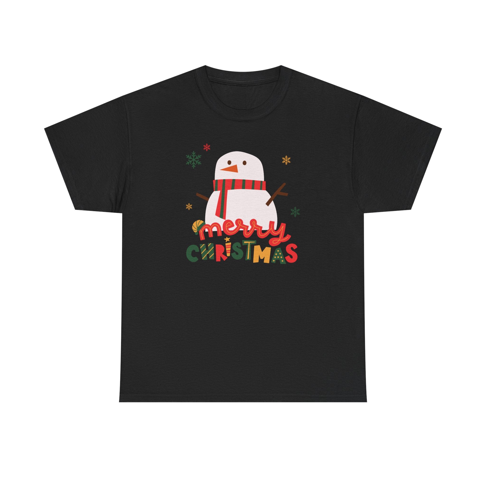 Merry Christmas Snowman T-Shirt