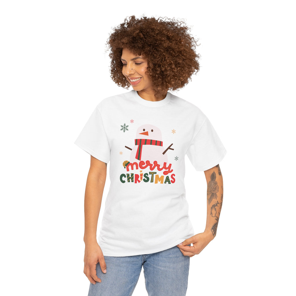 Merry Christmas Snowman T-Shirt